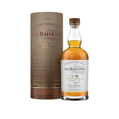 BALVENIE MARRIAGES SPEYSIDE SINGLE MALT 25 YEAR SCOTCH WHISKY BOTTLE 3x70CL