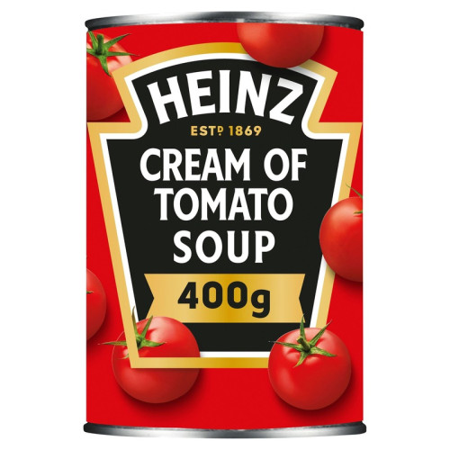 HEINZ CREAM OF TOMATO SOUP 1x12x400G