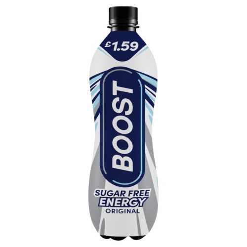 BOOST ENERGY SUGAR FREE BOTT 1x12x1L PMP &Acirc;&pound;1.59