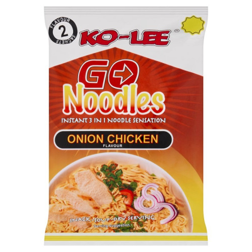 KO-LEE INION CHICKEN FLAVOURED GO NOODLES 1x24x85G