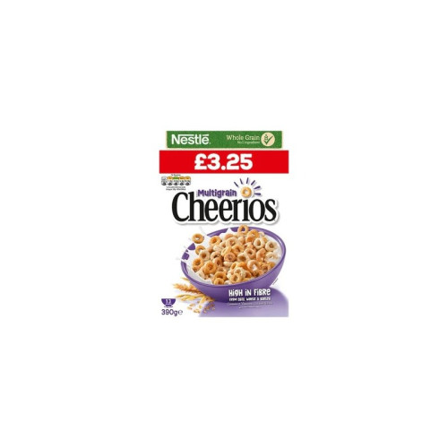 NESTLE CHEERIOS MULTIGRAIN CEREAL 1x6x390G PMP &Acirc;&pound;3.25