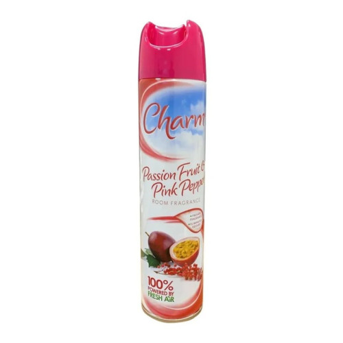 CHARM PASSION FRUIT & PINK PEPPER ROOM FRAGRANCE SPRAY 1x12x240ML