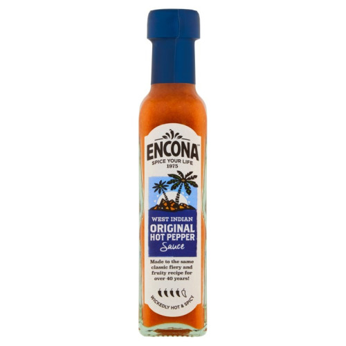 ENCONA WEST INDIAN ORIGNAL HOT PEPPER SAUCE 1x6x142ML PMP &Acirc;&pound;1.19