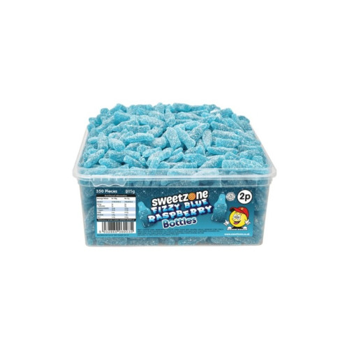 SWEETZONE FIZZY BLUE RASPBERRY BOTTLES 1x350x805G PMP &Acirc;&pound;0.02
