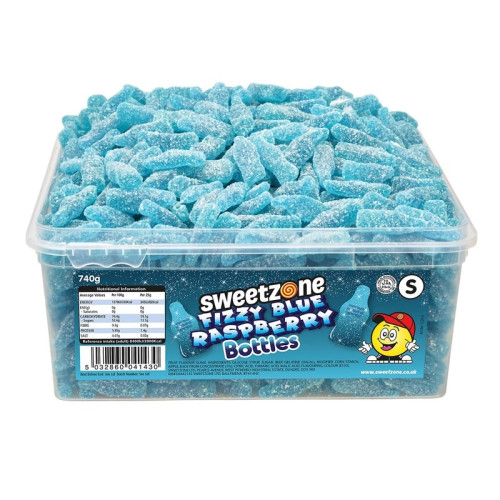 SWEETZONE FIZZY BLUE BOTTLES 1x350x805G PMP &Acirc;&pound;0.02
