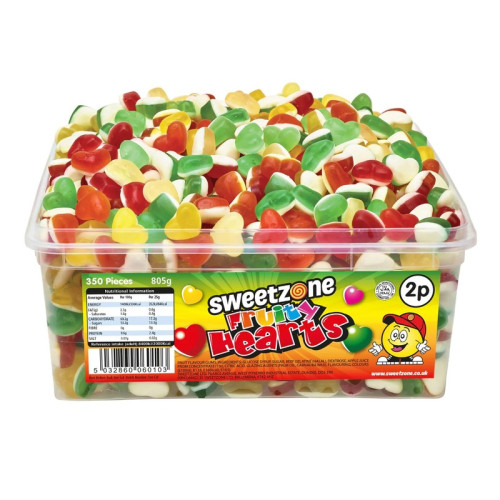 SWEETZONE FRUITS HEARTS 1x350x805G PMP &Acirc;&pound;0.02
