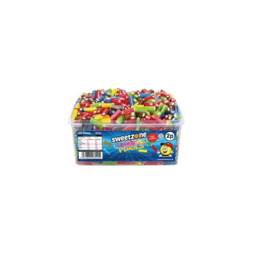 SWEETZONE MINI RAINBOW PENCILS 1x350x805G PMP &Acirc;&pound;0.02