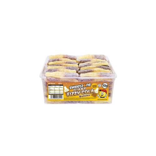 SWEETZONE GIANT FIZZY COLA BOTTLES 1x70x805G PMP &Acirc;&pound;0.1
