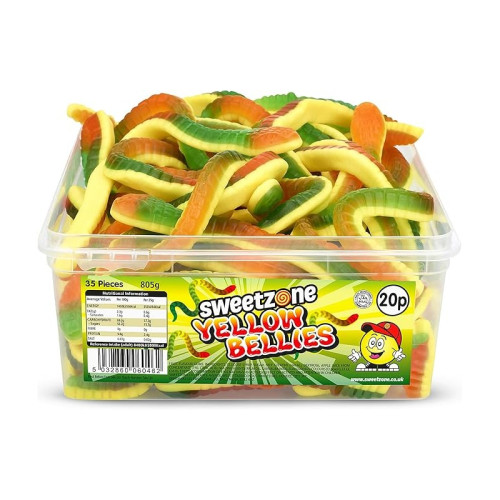 SWEETZONE YELLOW BELLIES TUB 1x35x768G PMP &Acirc;&pound;0.2