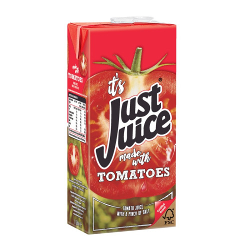 JUST JUICE TOMATO CARTON 1x12x1L