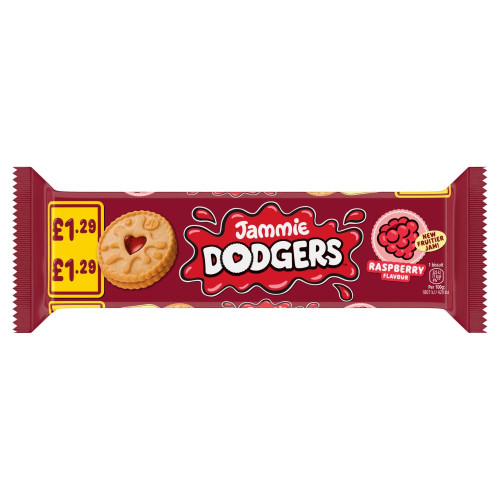 JAMMIE DODGERS BISCUIT 1x15x140G PMP &Acirc;&pound;1.29