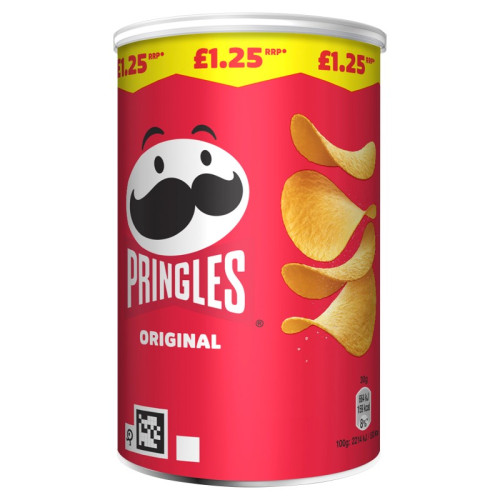 PRINGLES ORIGINAL CRISPS 1x12x70G PMP &Acirc;&pound;1.25