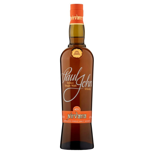 PAUL JOHN PEATED SELECT CASK INDIAN SINGLE MALT WHISKY BOTTLE 1x70CL