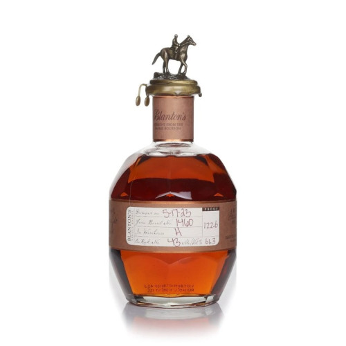 BLANTONS STRAIGHT FROM THE BARREL WHISKY BOTTLE 1x70CL