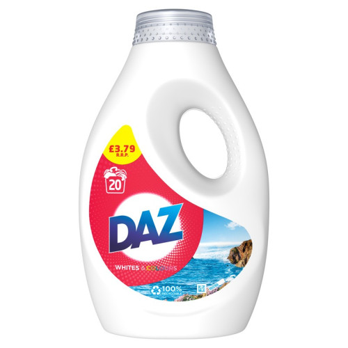 DAZ REGULAR LIQUID LAUNDRY WASH 20 WASHES 1x4x700ML PMP &Acirc;&pound;3.79