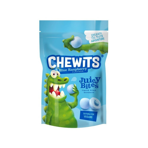 CHEWITTS BLUE RASPBERRY BITES SWEETS 1x10x115G