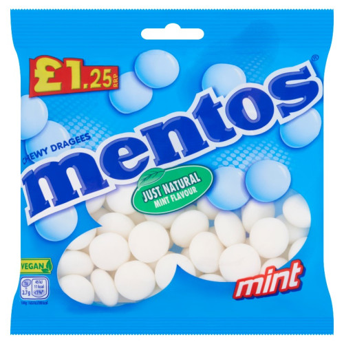 MENTOS MINT SWEETS 1x12x135G PMP &Acirc;&pound;1.25