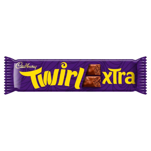 CADBURY TWIRL CHOCOLATE EXTRA DUO BAR 1x36x54G