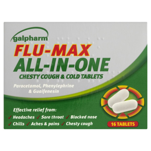 GALPHARM PARACETEMOL TABLETS 1x12x16s