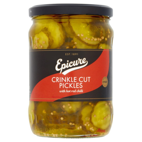 EPICURE CRINKLE CUT SPICY PICKLE 1x6x530G