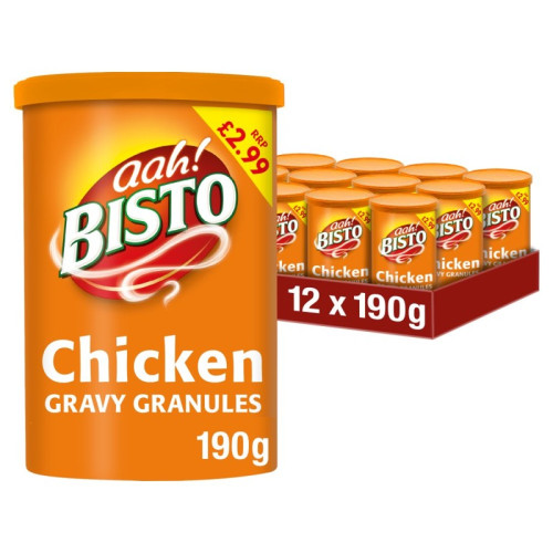 BISTO CHICKEN GRAVY GRANULES 1x12x190G PMP &Acirc;&pound;2.99