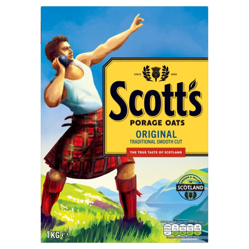SCOTT'S ORIGNAL PORRIDGE OAT 1x10x1KG
