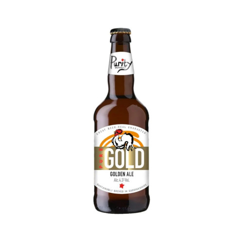 PURE GOLD GOLD ALE BOTTLE 1x8x500ML