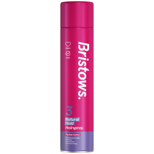 BRISTOW NATURAL HOLD HAIRSPRAY 3 1x6x400ML