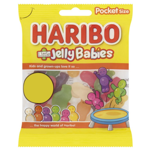 HARIBO JELLY BABIES SWEETS 1x12x140G PMP &Acirc;&pound;1.25