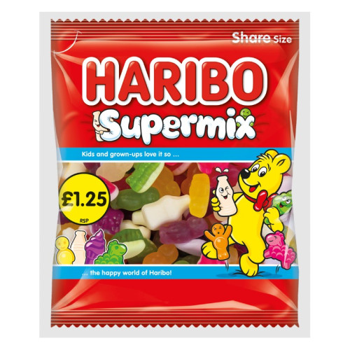 HARIBO SUPERMIX 1x12x140G PMP &Acirc;&pound;1.25