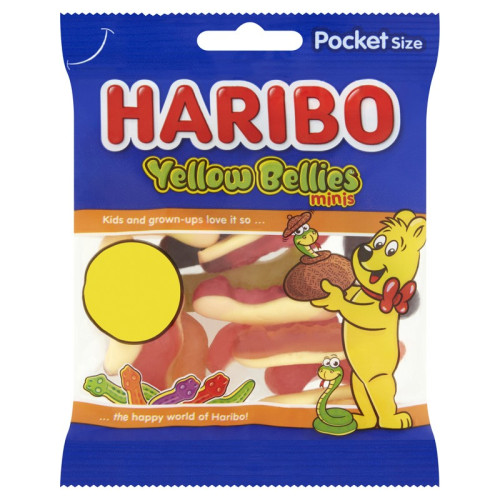 HARIBO YELLOW BELLIES SWEETS 1x20x60G PMP &Acirc;&pound;0.7