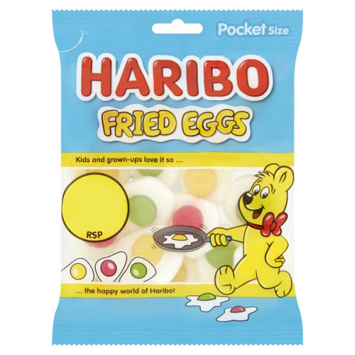 HARIBO FRIED EGG SWEETS 1x20x60G PMP &Acirc;&pound;0.7
