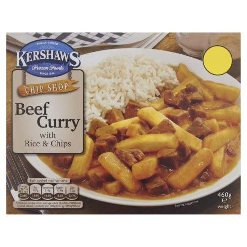 KERSHAWS BEEF CURRY 1x460G PMP &Acirc;&pound;2.75