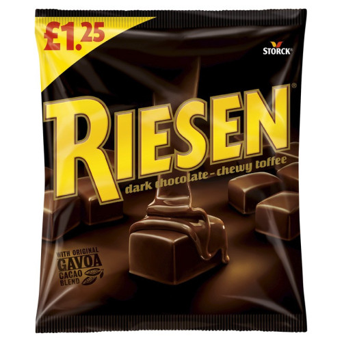 WERTHERS ORIGINAL RIESEN CANDIES BAG 1x12x110G PMP &Acirc;&pound;1.25