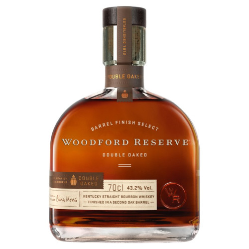 WOODFORD RESERVE DOUBLE OAK WHISKEY BOTTLE 6x70CL