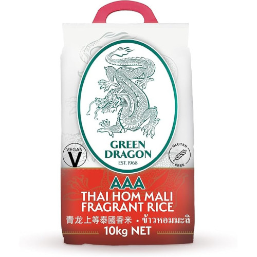 GREENS THAI JASMINE FRAGRANT RICE 1x10KG