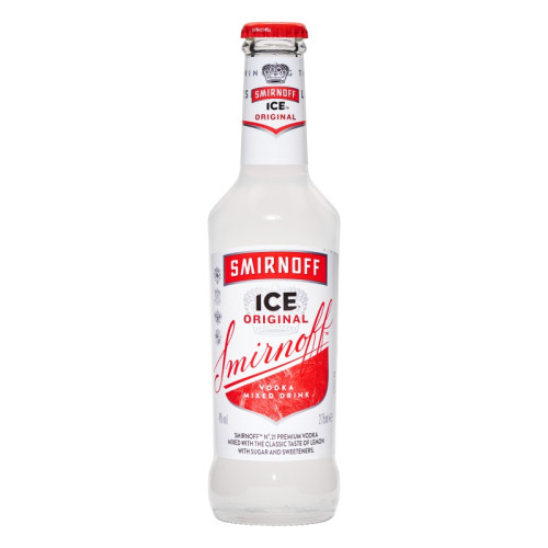 SMIRNOFF ICE VODKA BOTTLE 1x24x275ML
