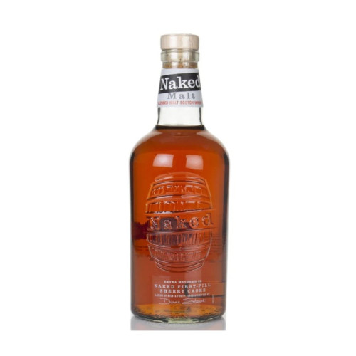 NAKED BLENDED MALT SCOTCH WHISKY BOTTLE 1x70CL