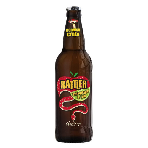 RATTLER STRAWBERRY LIME CIDER BOTTLE 1x12x500ML