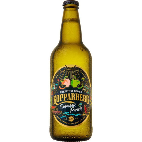 KOPPARBERG SUMMER PUNCH CIDER BOTTLE 1x15x500ML