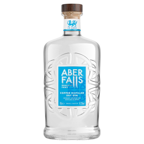 ABER FALLS DRY GIN BOTTLE 1x70CL