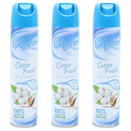 CHARM COTTON FRESH ROOM FRAGRANCE SPRAY 1x12x240ML