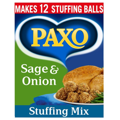 PAXO SAGE ONION STUFFING 1x8x170G PMP &Acirc;&pound;2.49