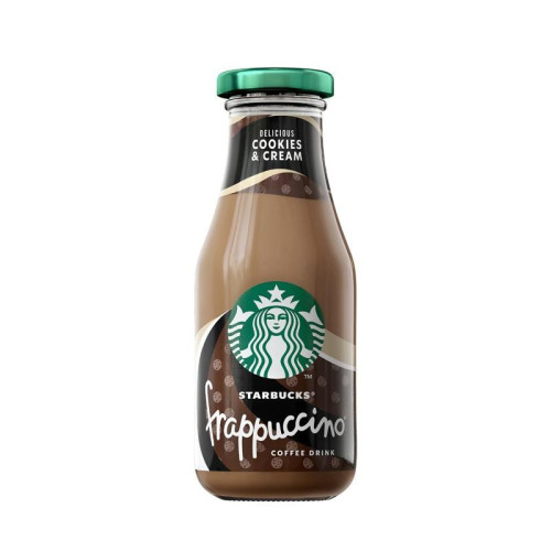 STARBUCKS COOKIES & CREAM FRAPPE ICED COFFEE 8x250ML