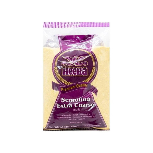 HEERA EXTRA COARSE SEMOLINA 1x1.5KG