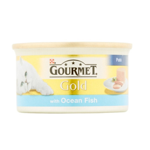 GOURMET GOLD OCEAN FISH CAT FOOD 1x8x85G