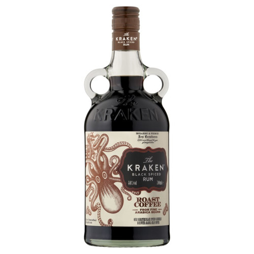 THE KRAKEN ROAST COFFEE SPICED RUM BOTTLE 6x70CL