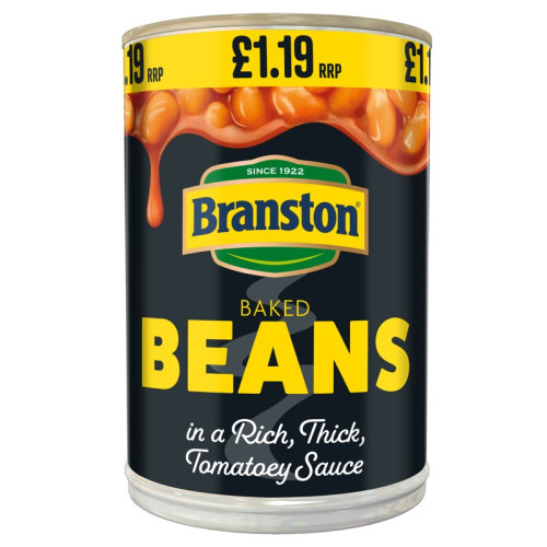 BRANSTON BAKED BEANS 1x12x410G PMP &Acirc;&pound;1.19