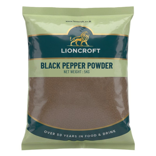 LIONCROFT BLACK PEPPER FINE 3x5KG