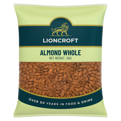 LIONCROFT ALMONDS WHOLE 1x5KG